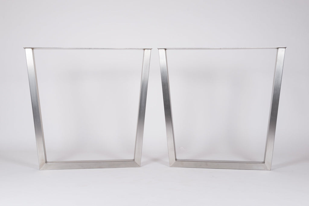 Rabea - Brushed Stainless Steel (Pair)