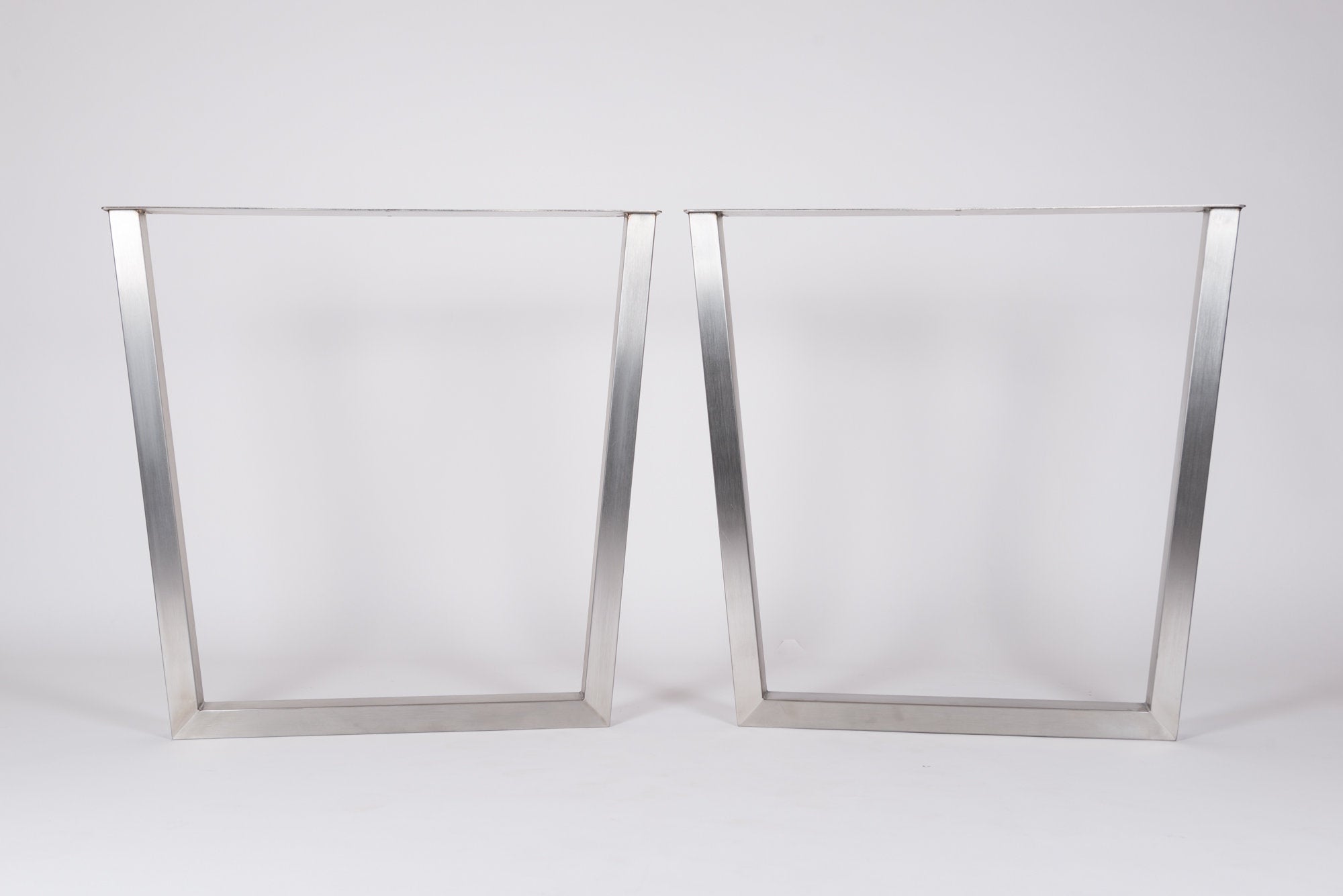 Rabea - Brushed Stainless Steel (Pair)
