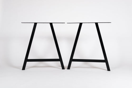 A shape metal table legs